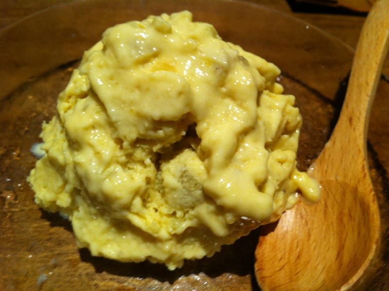 安納芋（あんのういも）と栗の濃厚アイス