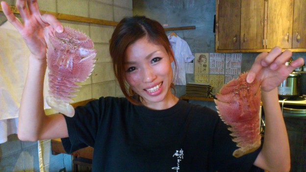 志々伎より　　「うちわ海老」到来