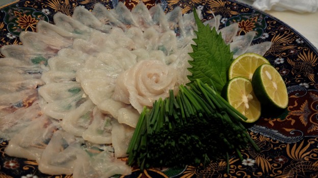 河豚を食べると～福になるばい
