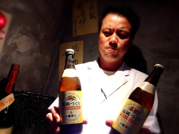 uni uni uni uni  夏はビールじゃ　お祭りだぁ