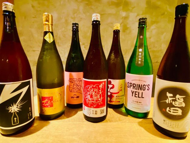 天神店4月の日本酒