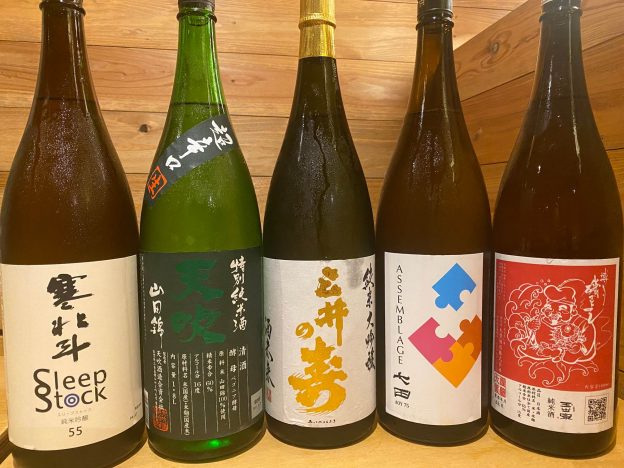 下川端店8月の日本酒